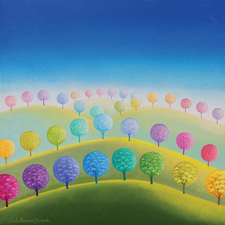 Arboriculture by Paule Bernard Roussel wall art