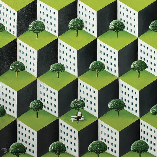 Playful Surrealism: Public Bench by Paule Bernard Roussel