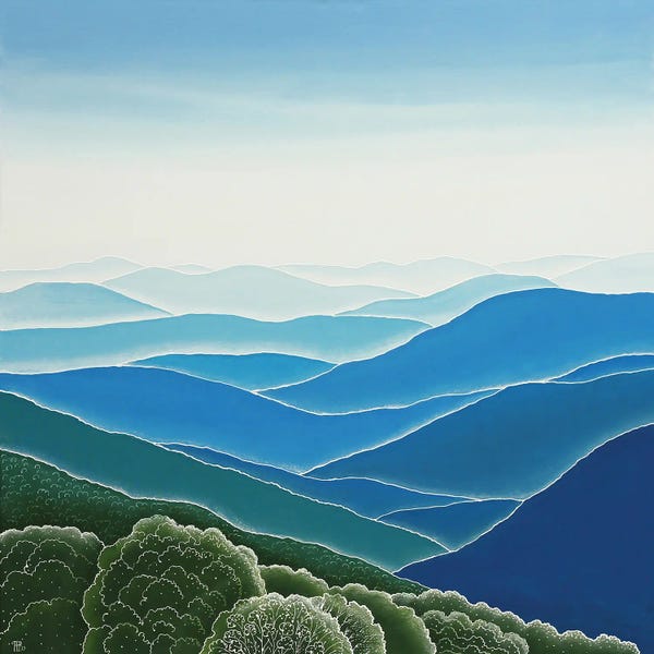 Paule Bernard Roussel: Cévennes by Paule Bernard Roussel