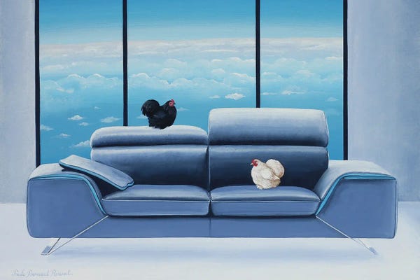 Paule Bernard Roussel: Mona Lisa by Paule Bernard Roussel