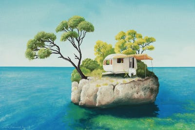 Campile by Paule Bernard Roussel framed wall art