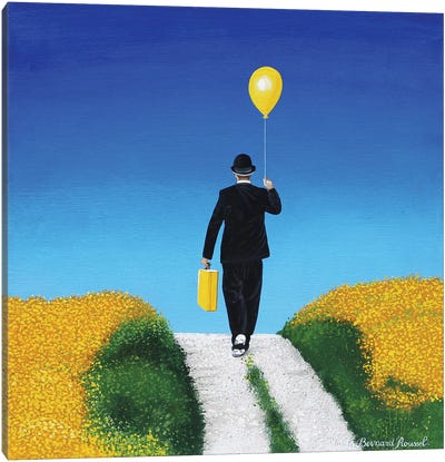 Yellow Fever Canvas Art Print - Balloons