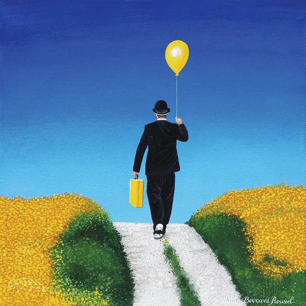 Balloons: Yellow Fever by Paule Bernard Roussel