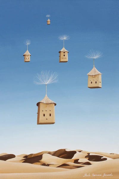 Playful Surrealism: I Sow With Any Wind by Paule Bernard Roussel