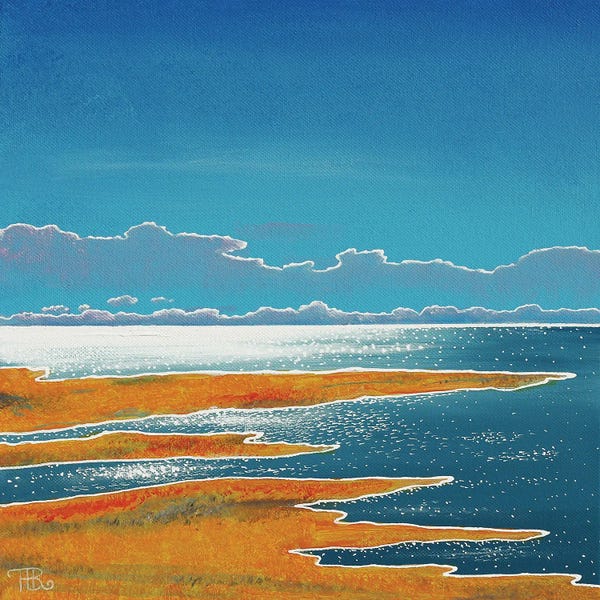 Paule Bernard Roussel: Low Tide by Paule Bernard Roussel