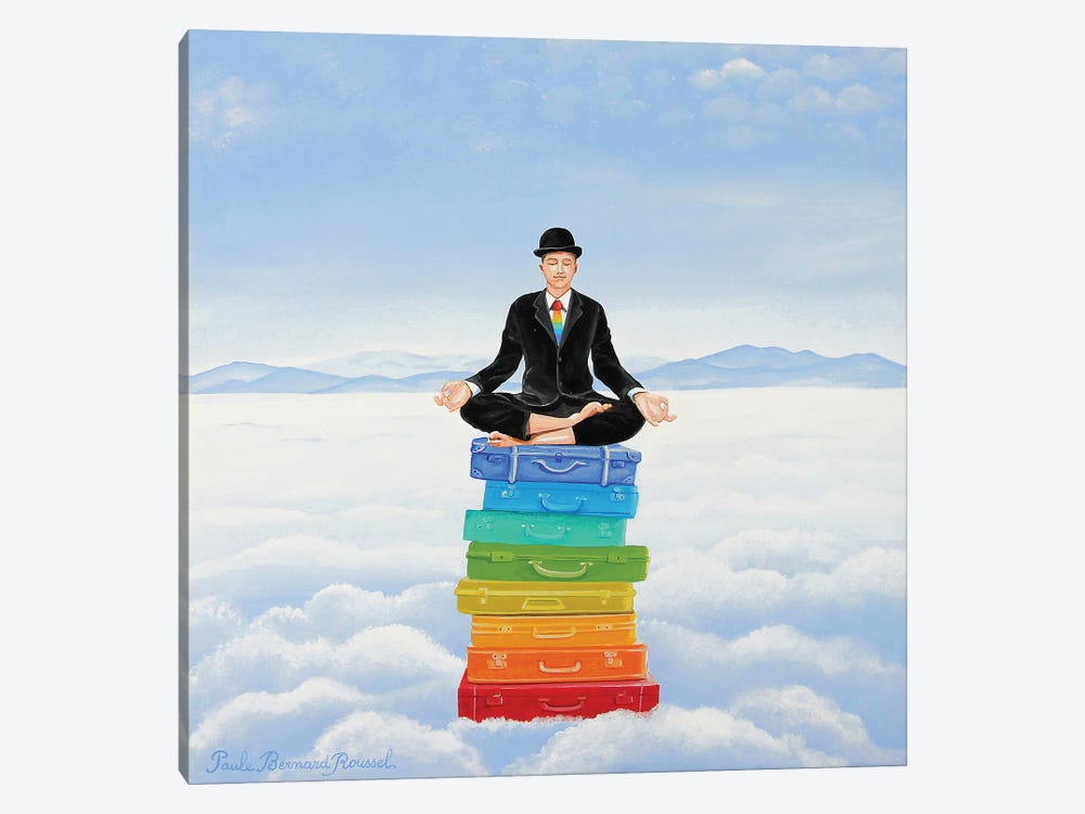 Meditation by Paule Bernard Roussel 1-piece Canvas Print