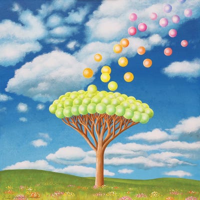 Ascending Seeds by Paule Bernard Roussel canvas print