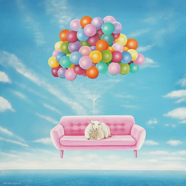 Paule Bernard Roussel: Migratory Sheep by Paule Bernard Roussel