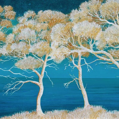 Sea ​​Pines by Paule Bernard Roussel framed wall art