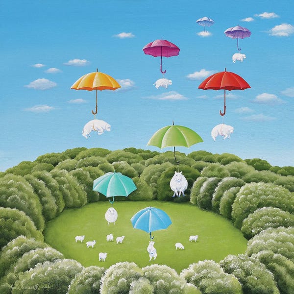 Playful Surrealism: Take The Air by Paule Bernard Roussel