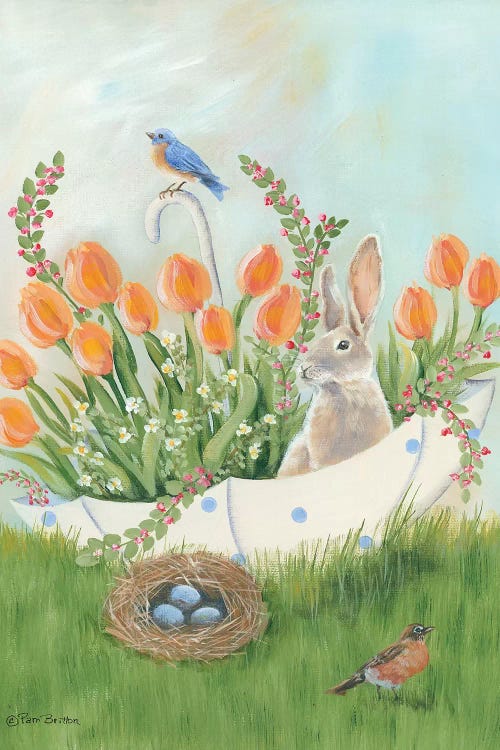 Umbrella Bounty by Pam Britton wall art