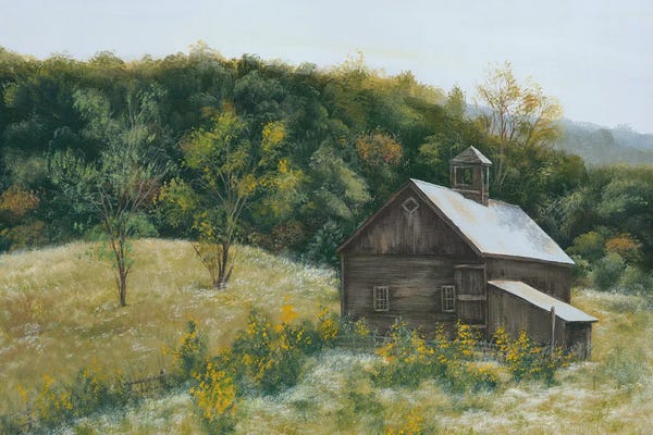 Pam Britton: Barn in Vermont by Pam Britton