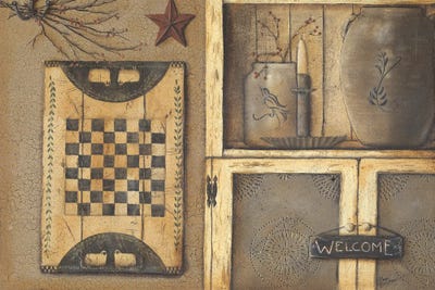 Country Treasures by Pam Britton canvas print