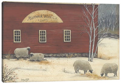 Hartwick Wool Co Canvas Art Print - Farm Art