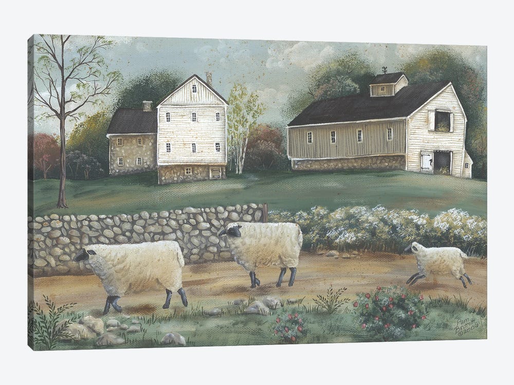 Pennsylvania Farm by Pam Britton 1-piece Canvas Artwork