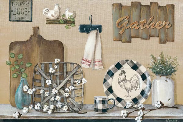 Modern Farmhouse Décor: Farmhouse Kitchen by Pam Britton