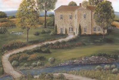 The Inn by Pam Britton art print