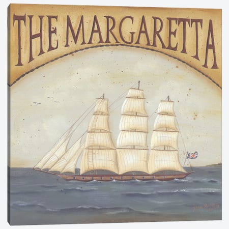 The Margaretta Canvas Print #PBR51} by Pam Britton Canvas Print
