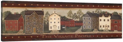 The Village Proper Canvas Art Print - Pam Britton