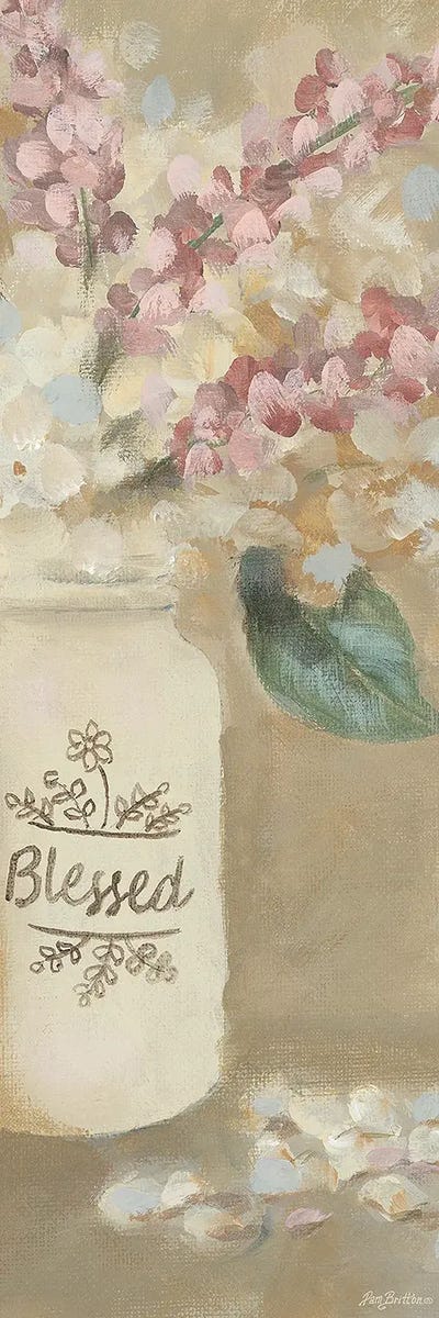 Blessed Flowers by Pam Britton canvas print