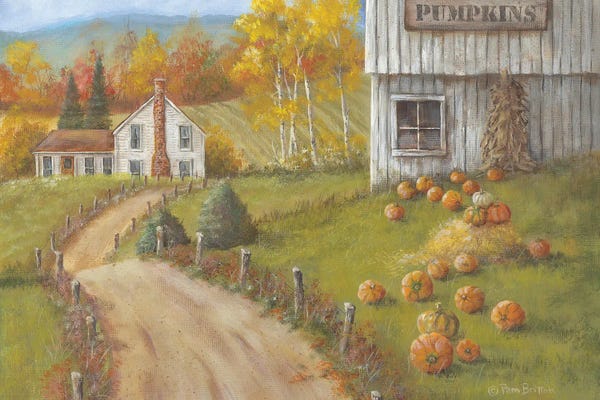 Pam Britton: Harvest Pumpkin Farm by Pam Britton
