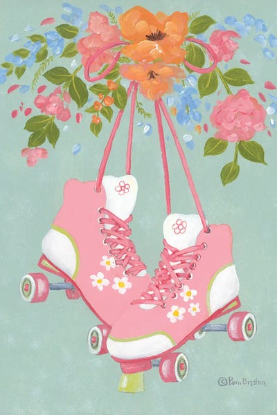 Rollerblading & Roller Skating: Let's Roll by Pam Britton