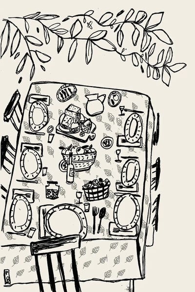 Modern Tablescapes: Cheese Platter by Pascale Berkowitz