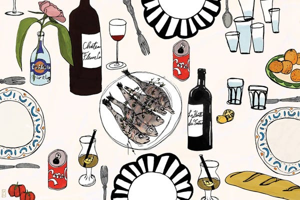 Modern Tablescapes: Coke And A Smile by Pascale Berkowitz