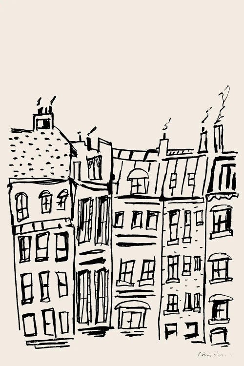 Parisienne Rooftops by Pascale Berkowitz wall art