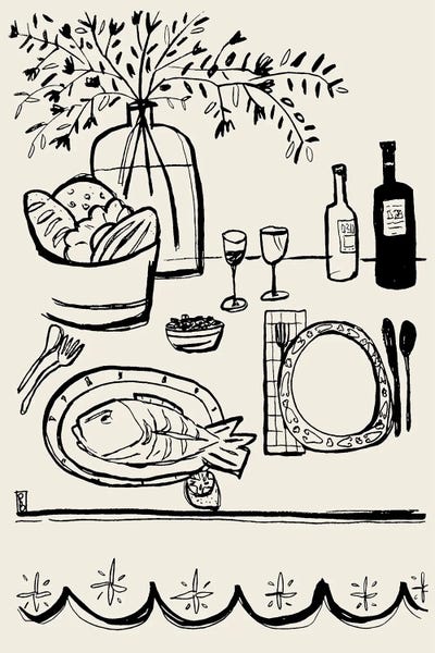 Modern Tablescapes: All'Aperto III by Pascale Berkowitz