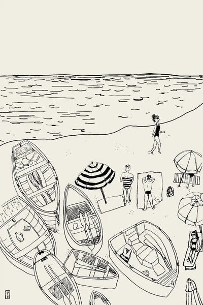 Beach Lover: Amalfi Coast by Pascale Berkowitz