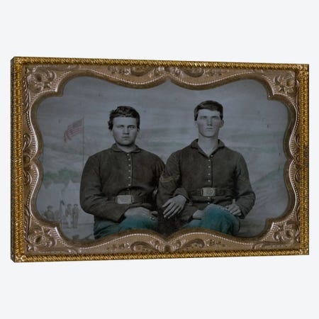 Civil War Brothers in Arms Canvas Print #PCA122} by Print Collection Canvas Artwork