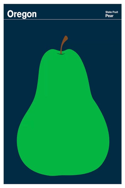 Print Collection: State Posters 16 by Print Collection
