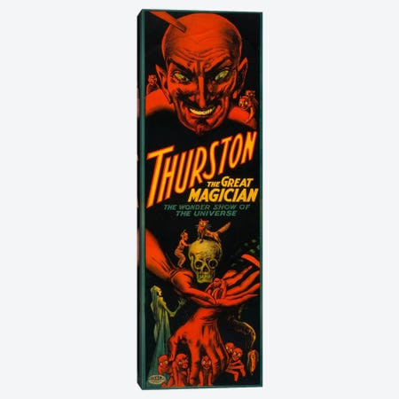 Thurston the Great Magician Canvas Print #PCA289} by Print Collection Canvas Art Print