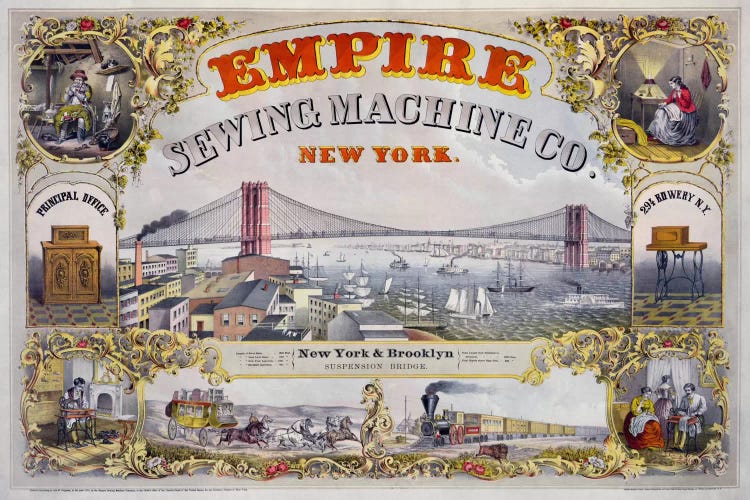Empire Sewing Machine Co. by Print Collection wall art