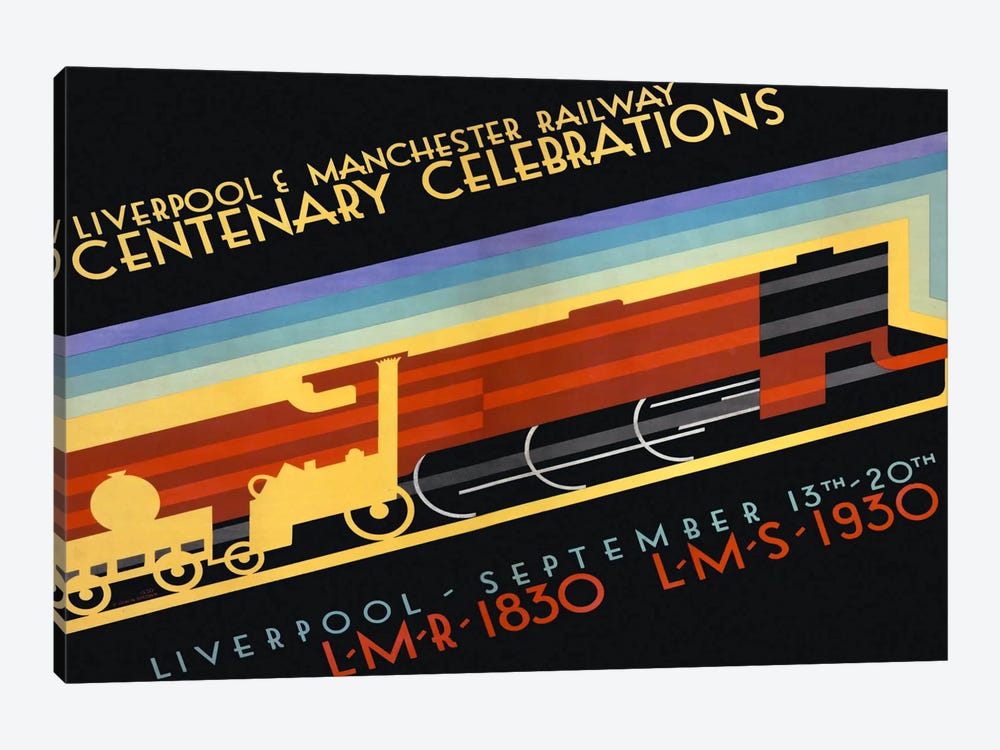 Liverpool & Manchester Railway by Print Collection 1-piece Art Print