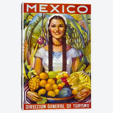 Mexico Canvas Print #PCA356} by Print Collection Canvas Art