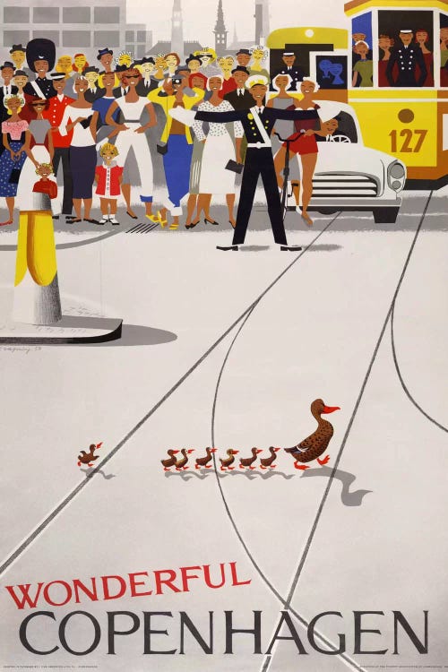 Wonderful Copenhagen by Print Collection wall art