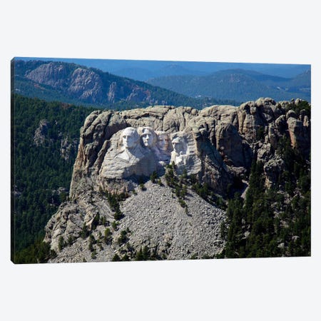 Aerial View, Mount Rushmore Canvas Print #PCA424} by Print Collection Canvas Art