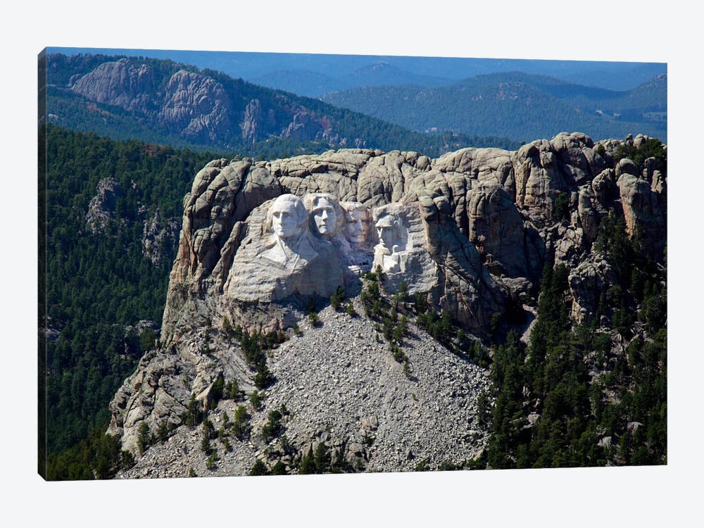 Aerial View, Mount Rushmore by Print Collection 1-piece Canvas Art