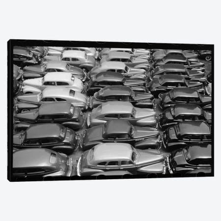 Chicago Parking Lot Canvas Print #PCA467} by Print Collection Canvas Artwork