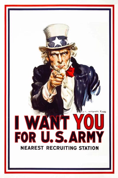 Print Collection: I Want You For U.S. Army by Print Collection
