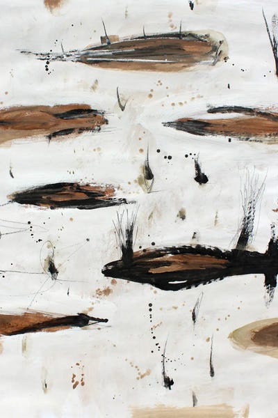 Fluctuation III by Pal Csaba framed canvas print