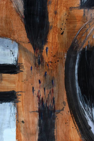 Klee III by Pal Csaba framed canvas print