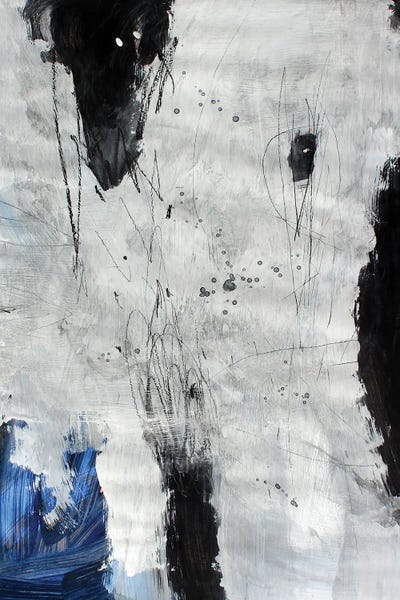 Black & White & Blue: Soundless IX by Pal Csaba