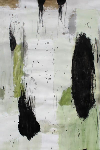 Black & White & Green: Crop IV by Pal Csaba