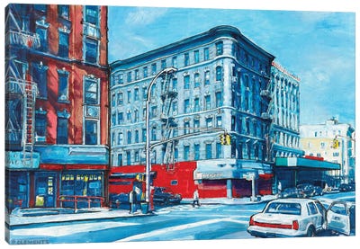 72nd Street New York Canvas Art Print - Patricia Clements
