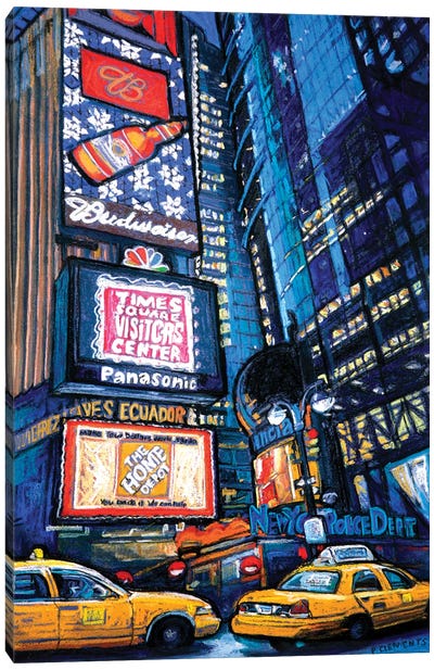 New York Times Square Canvas Art Print - Times Square