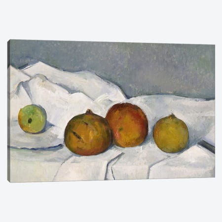 Still Life Canvas Print #PCD1} by Paul Cezanne Canvas Art Print