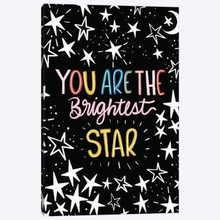 Brightest Star Canvas Print #PCE2} by Corinne Lent Canvas Wall Art